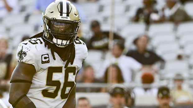 New Orleans Saints linebacker Demario Davis (56)